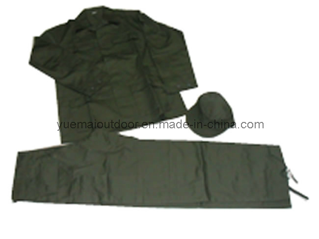 Military and Combat Army Bdu Uniforms in Olive Green