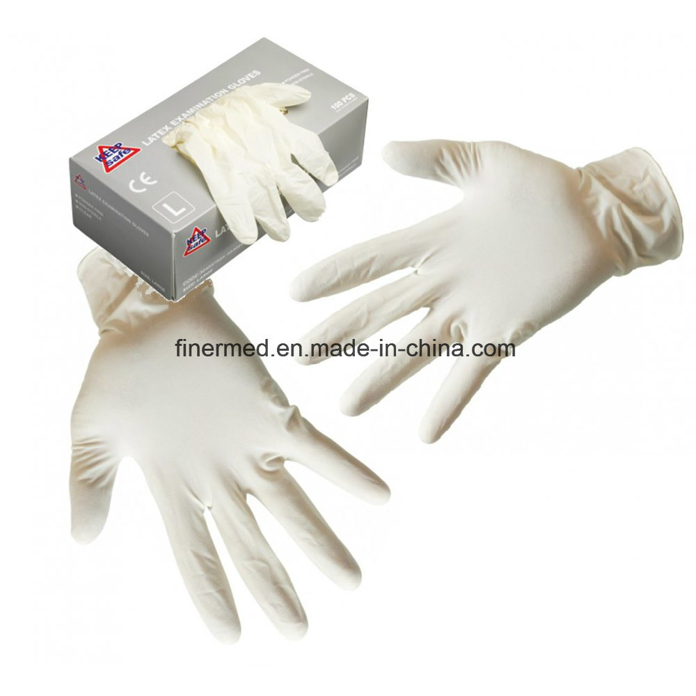 Disposable Medical Latex Examination Glove