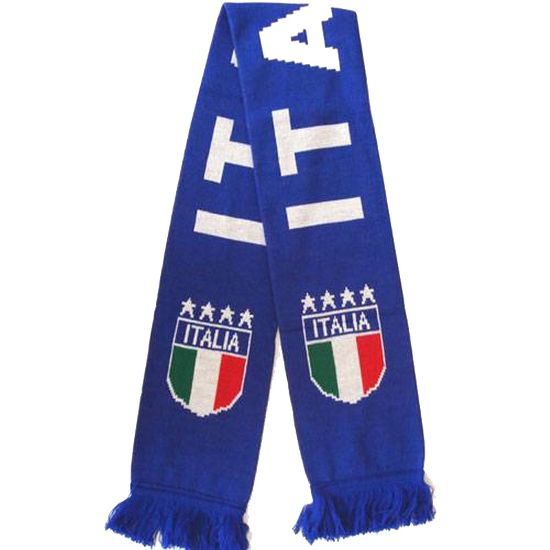 100% Cotton Knitted Football Scarve for Sale