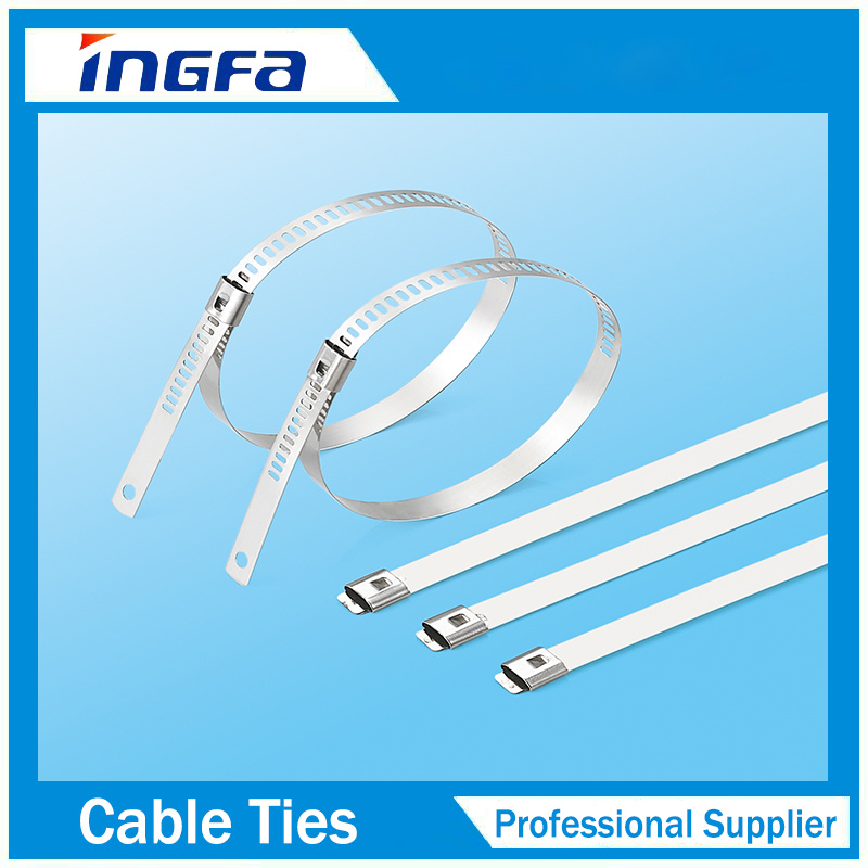 Naked Stainless Steel Zip Tie with Single Lock Type