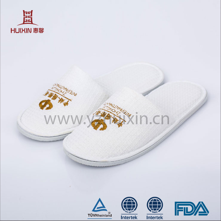 100% Cotton Cut Pile Hotel Slippers