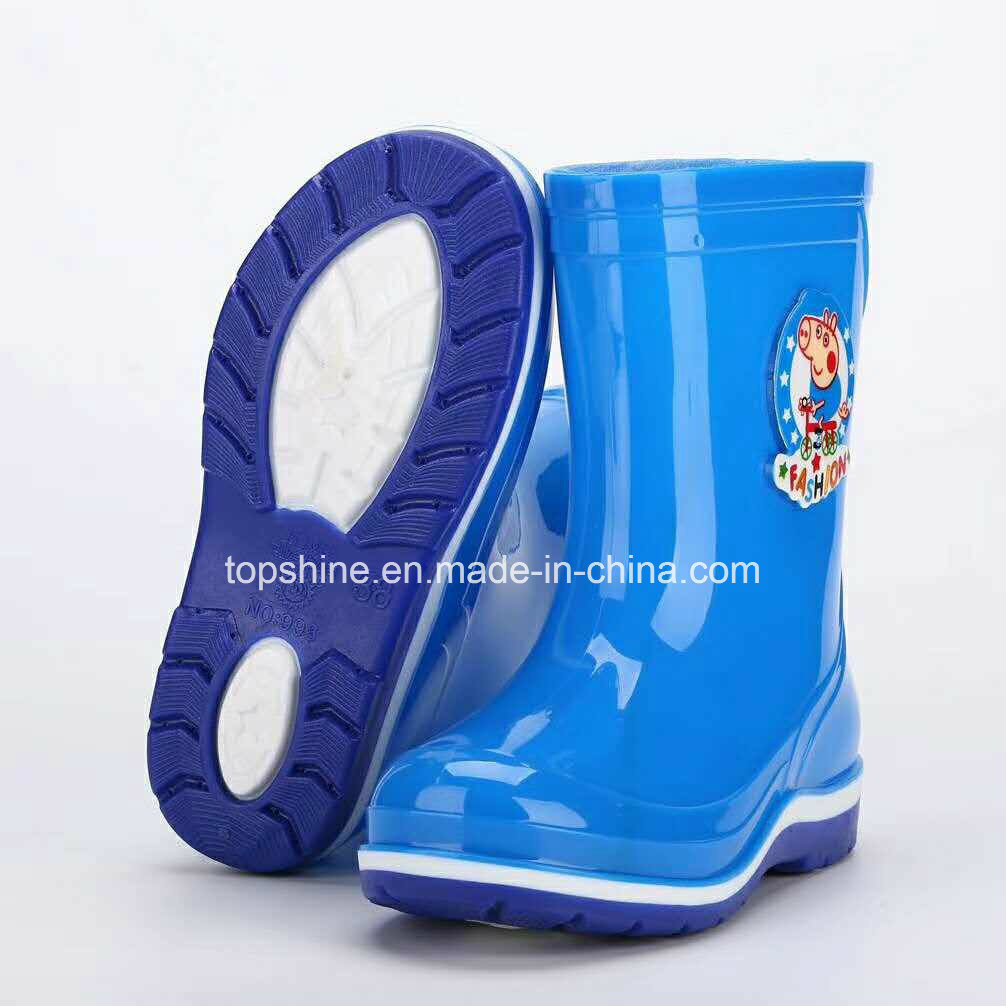 Customized Beauty Rain Gum Boots Shoes for Children