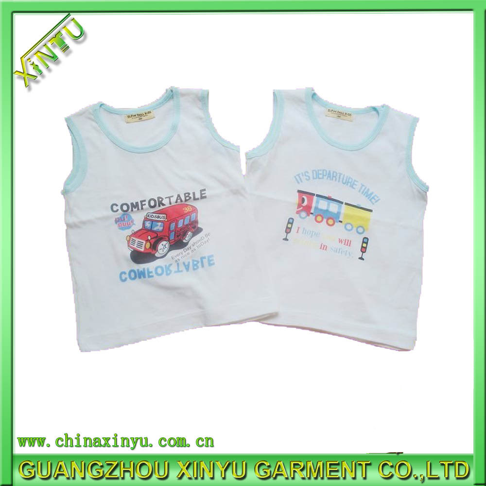 Factory Wholesale Cotton Children T Shirt Western Wear