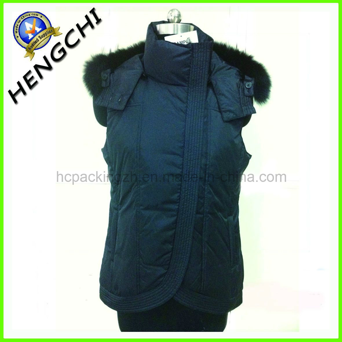 High Quality Women's Down Vest for Cold Winter