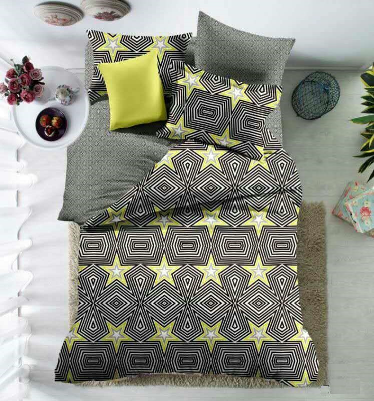 100% Polyester Luxury Printed Bedding Comforter Set