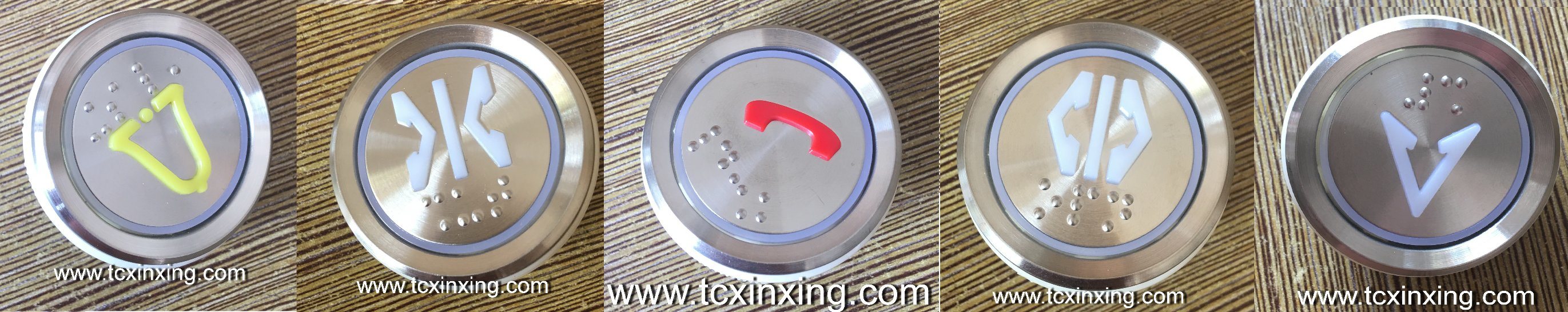 Stainless Steel Button for Elevator