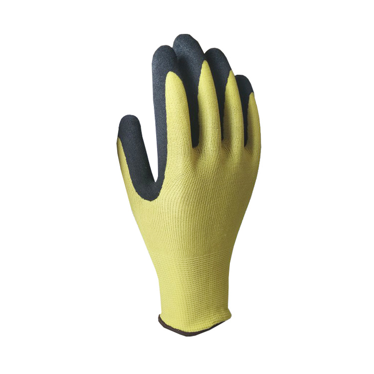 13G Nylon Shell Nitrile Frosted Coated Gloves