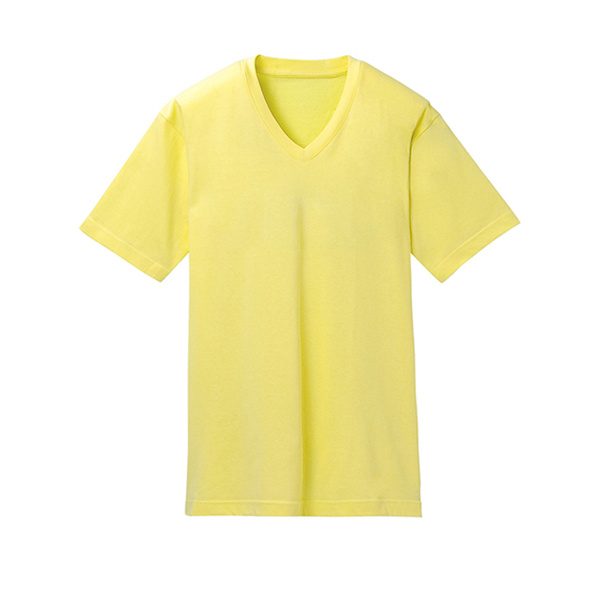 100%Cotton Short Sleeve V-Neck Children's T Shirt