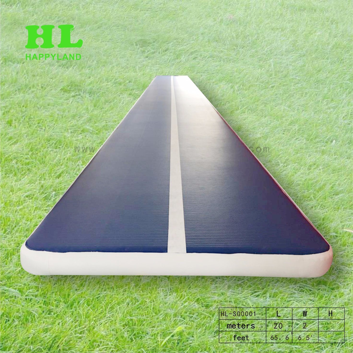 Inflatable Towable Gymnastic Yoga Mattress for Exercise