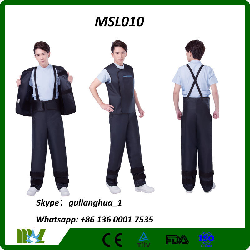 2016 New Lead-Free Aprons Radiation Protection X-ray Apron Msl010