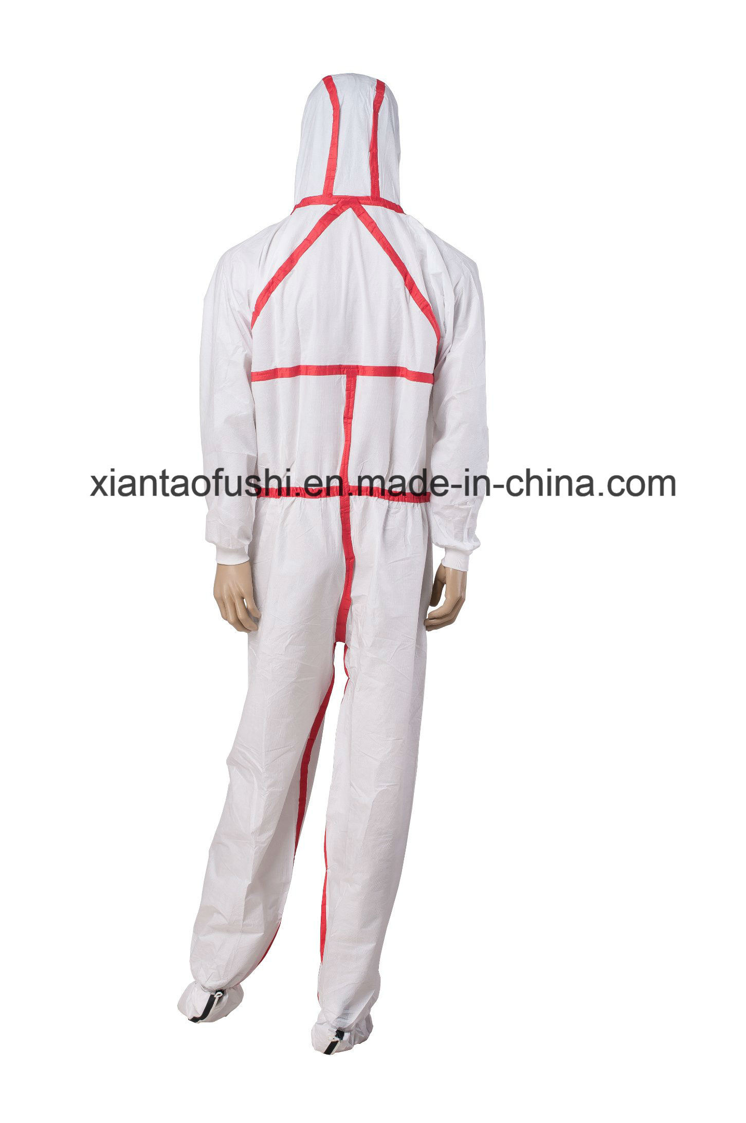 Waterproof Surgical/Medical/Hospital/Plastic/Polyethylene/Poly/PE/PP+PE/PP/SMS/Overall/Polypropylene Nonwoven Disposable Protective Gown, Disposable Coverall