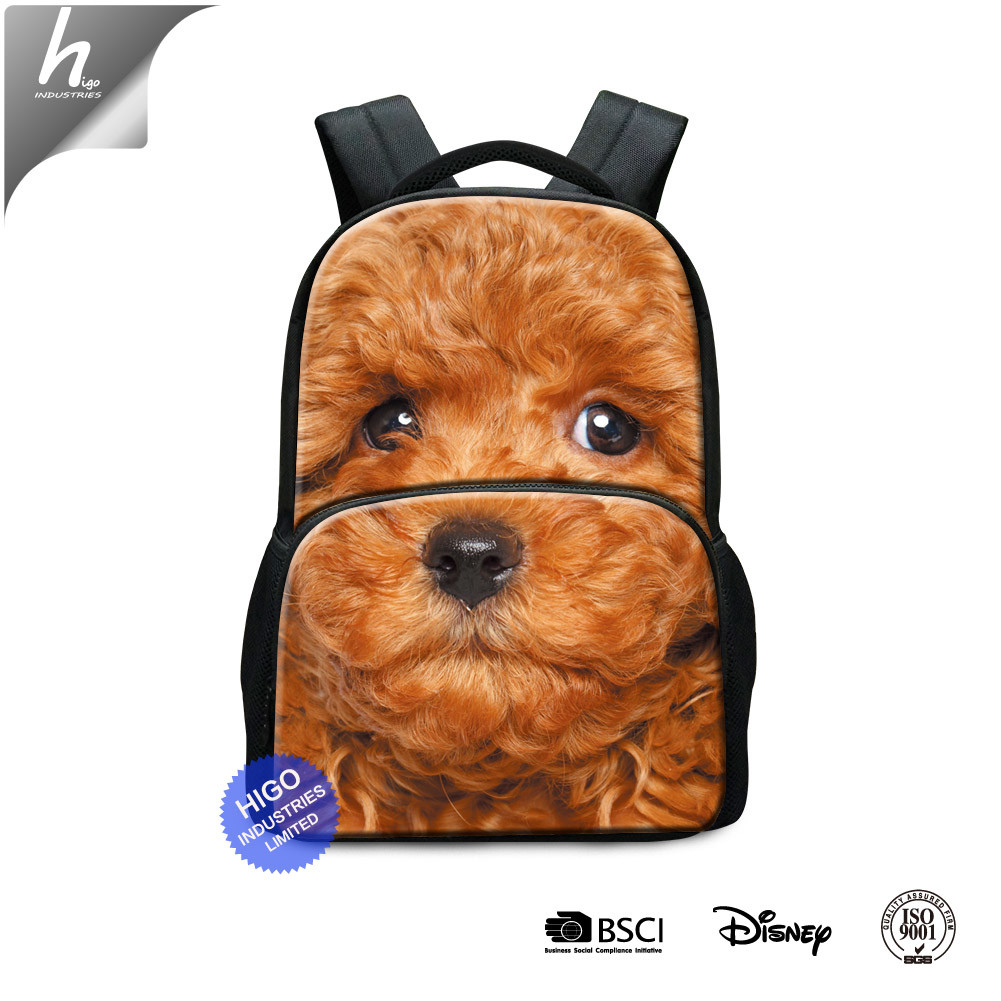 Customize Children School Backpack with Laptop Sleeve Cute Animal Mochilas