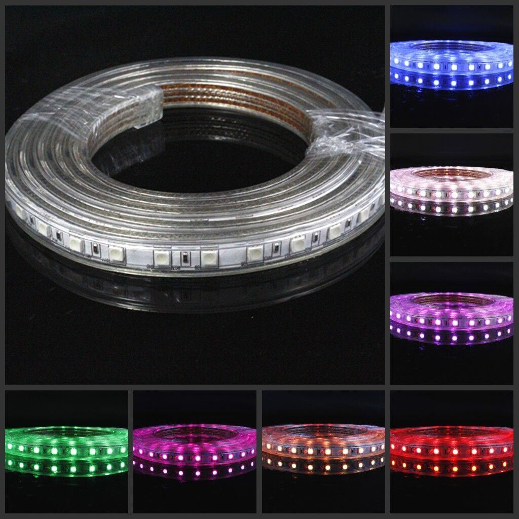 RGB Decorative LED Light Strip Rope with 50m Long Length