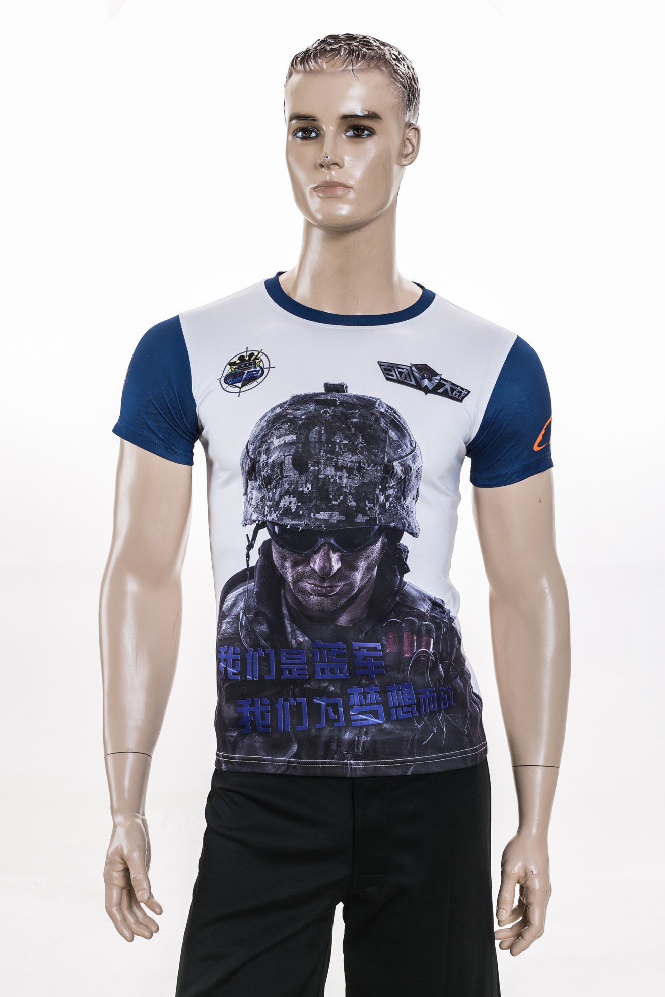 Sublimation Sport Wear Customized T- Shirt