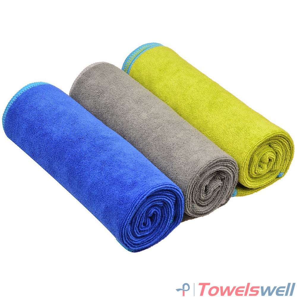 Microfiber Warp Knitted Terry Workout Towel