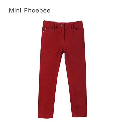 Phoebee Wholesale 100% Cotton Pants Kids Children Clothing for Girls