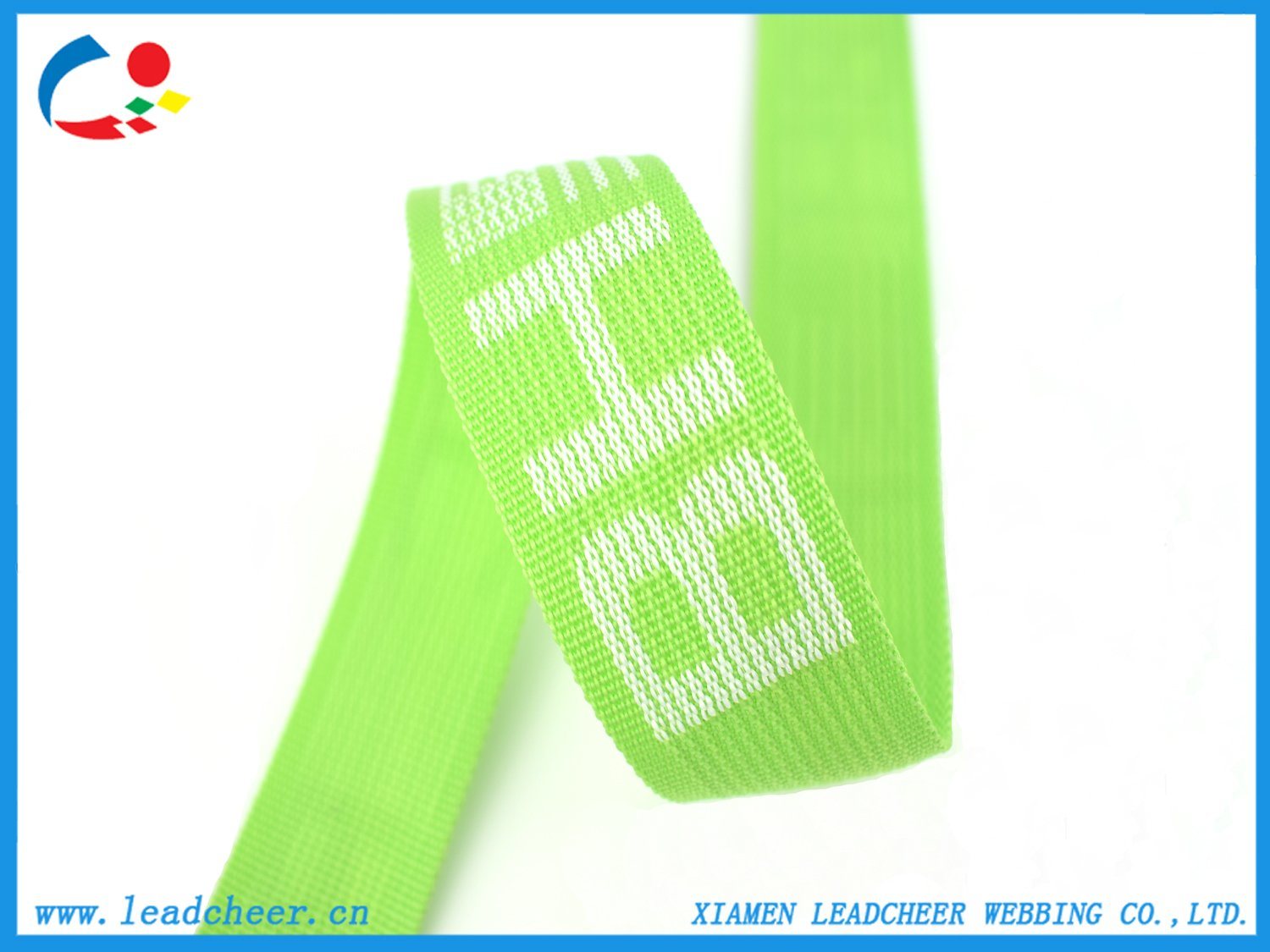 Polyester Jacquard Webbing Eco-Friendly for Dog Collar and Leash