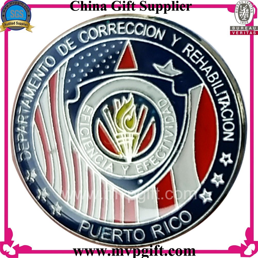 Customized Badge with Soft Enamel Color
