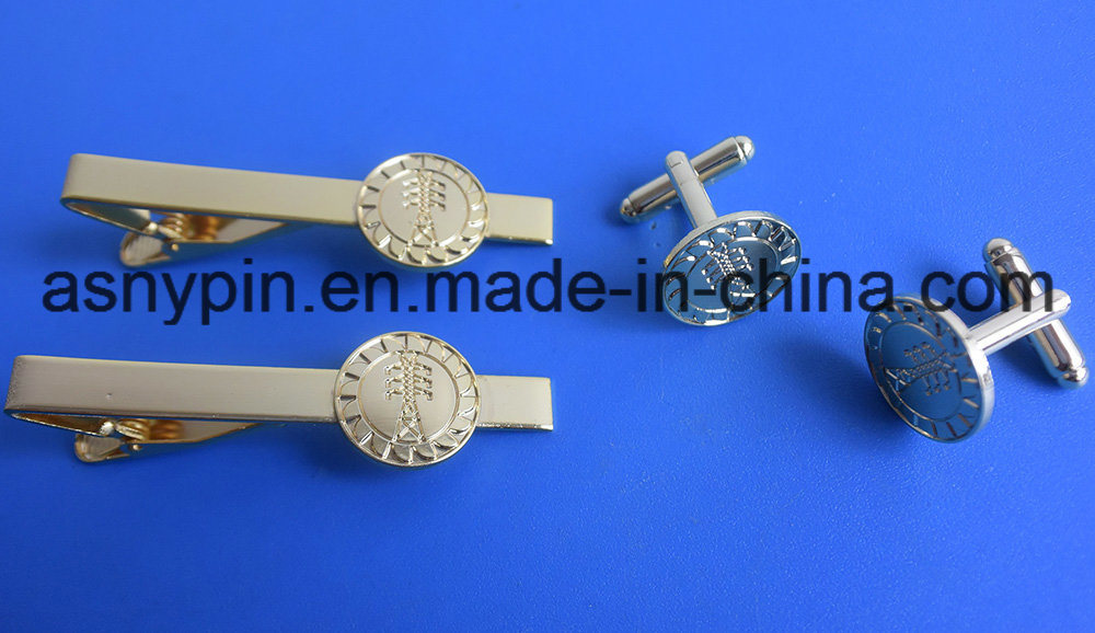 Mens Shirt Gift Cufflinks with New Engraved Logo