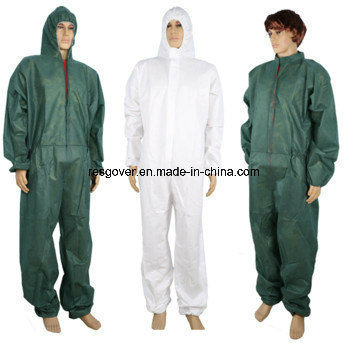 SMS Chemical Disposable Coveralls with Hood