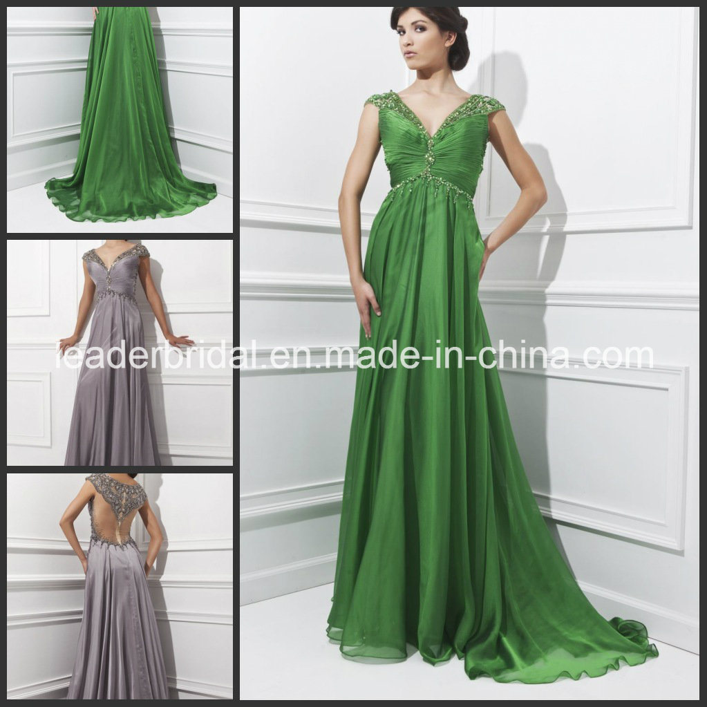 Evening Dresses Sequins Chiffon Pageant Prom Formal Dresses Gowns T21429