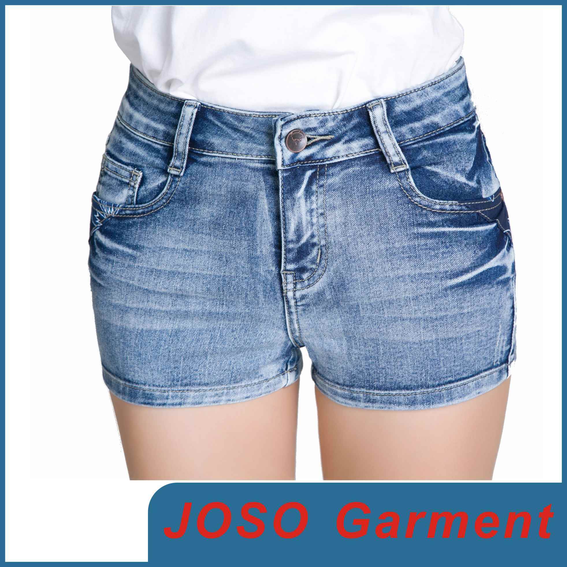 Women Denim Mini Shorts (JC6003)