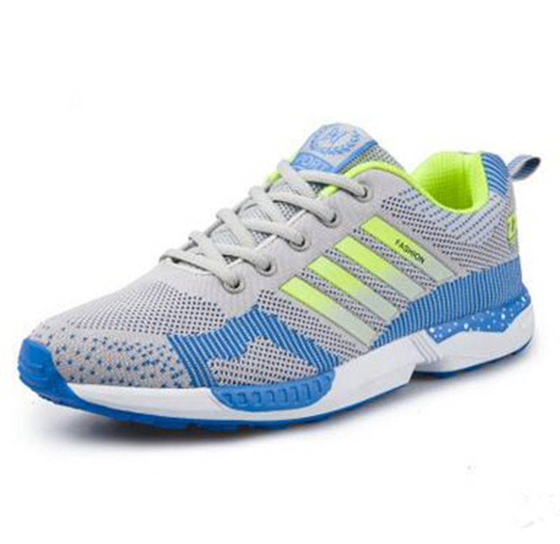 2017 New Fashion Sport Shoes Breathable Flyknit Running Shoes Zapatos