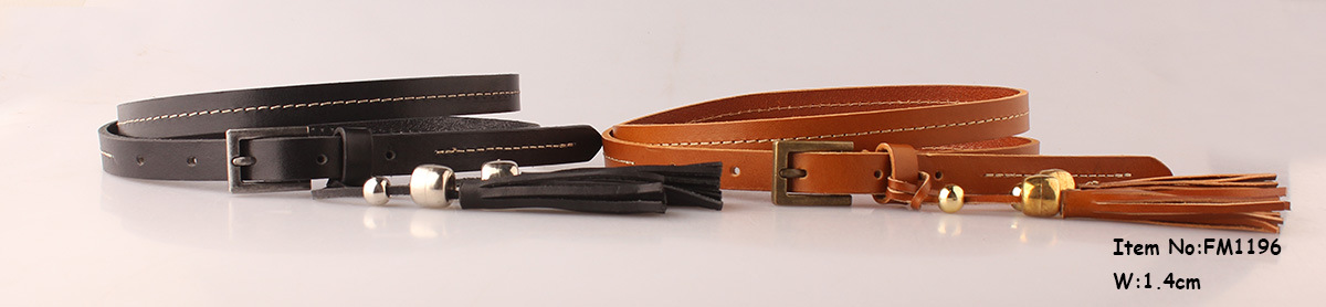 2018 Fashion Genuine Leather Belts for Womens (FM1196)