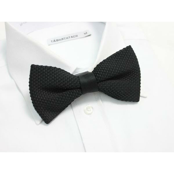 OEM Design Black and White Hearted Bow Tie
