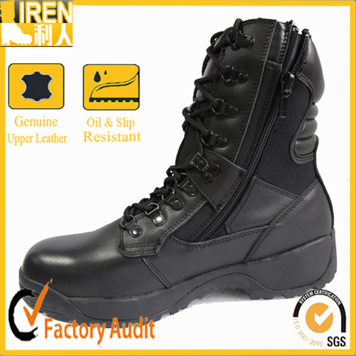 ISO Standard Side Zipper Police Tactical Boots