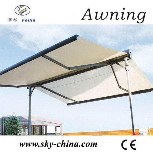 Metal Frame Free Standing Retractable Awning (B7100)