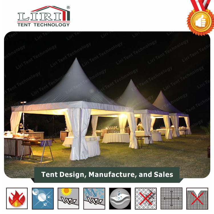 Anti-UV Pagoda Tents for Outdoor Party Wedding Tents