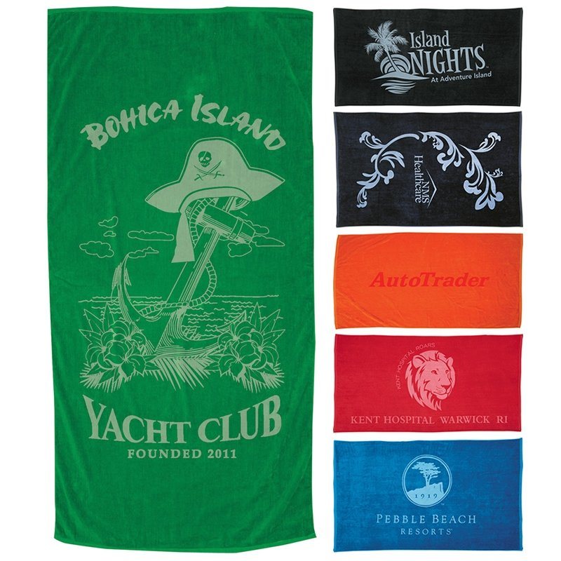 China Factory Promotional Customized Premium Fitness Towel in a Mesh Pouch