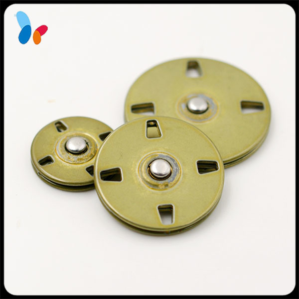 Metal Coated Snap Button for Overcoat