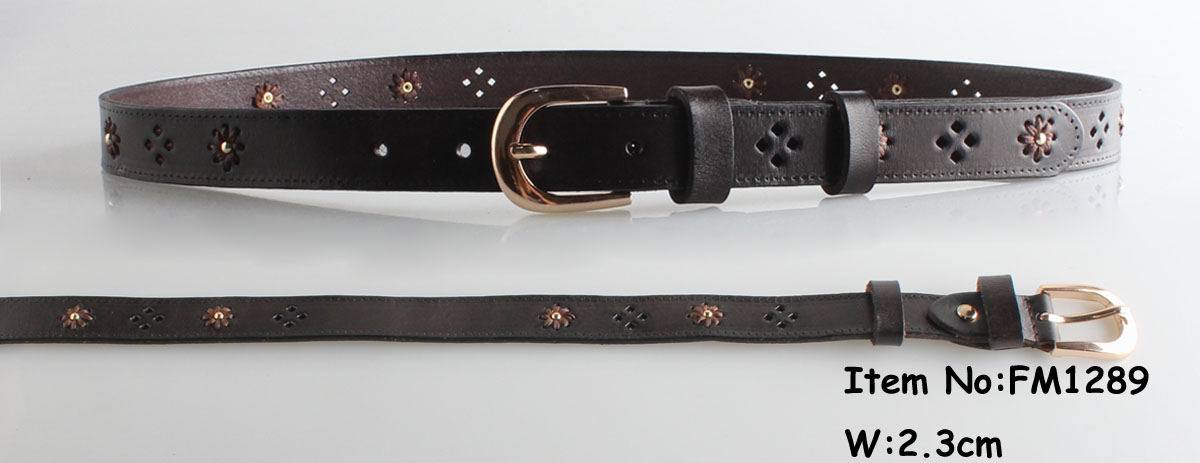 2018 Fashion Leather Belts for Women (FM1289)