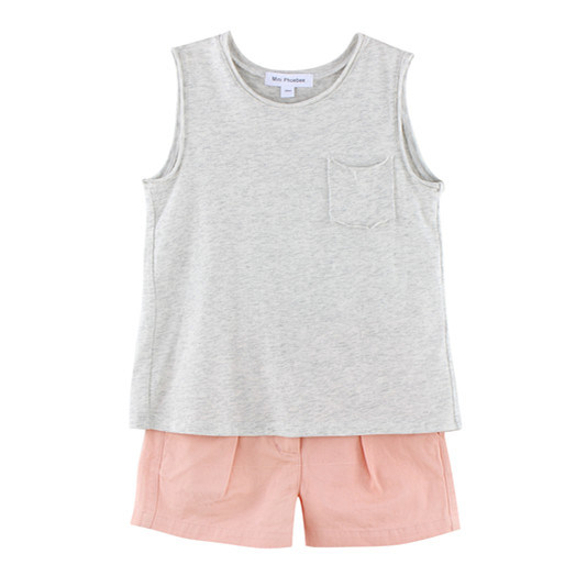 100% Cotton Children's Girl Clothes for Summer