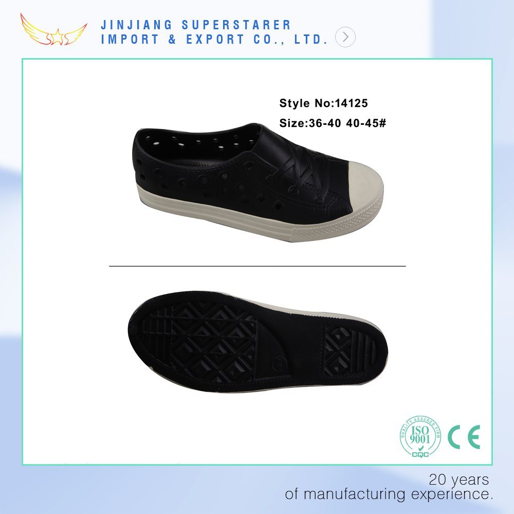 Unisex EVA Black Durable Native Shoes, Classic Styles Native Shoe
