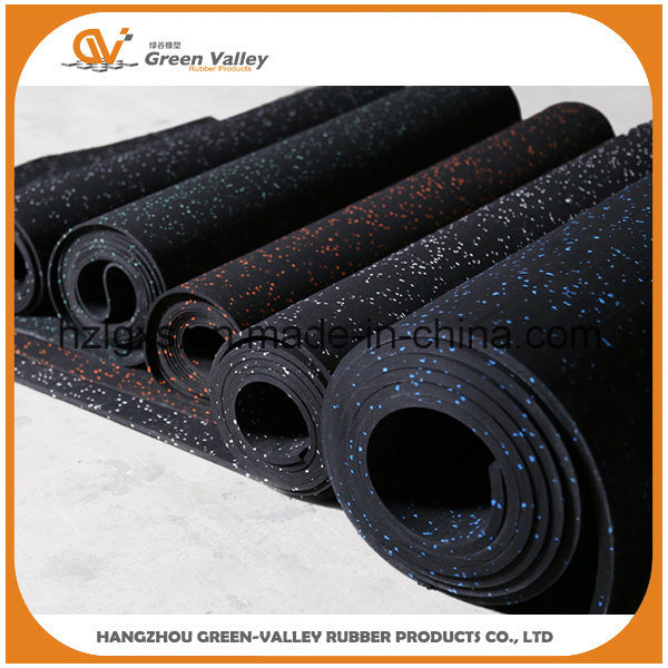 3-20mm Thick Rubber Flooring Rolls Mats Carpets for Gym Equipment