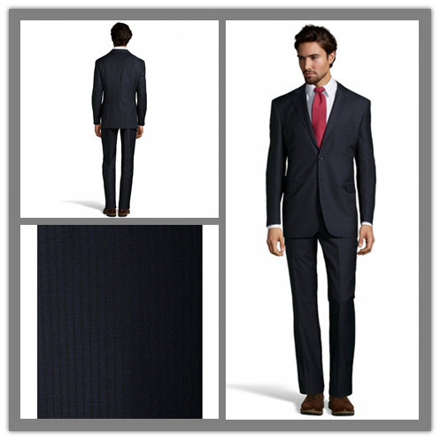 Bespoke Tailor Cashmere Wool Elegant Men Business Suit (SUIT61683)