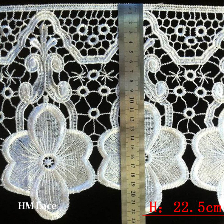 22.5cm Chemical Trimming Lace, Lace Trimming L020