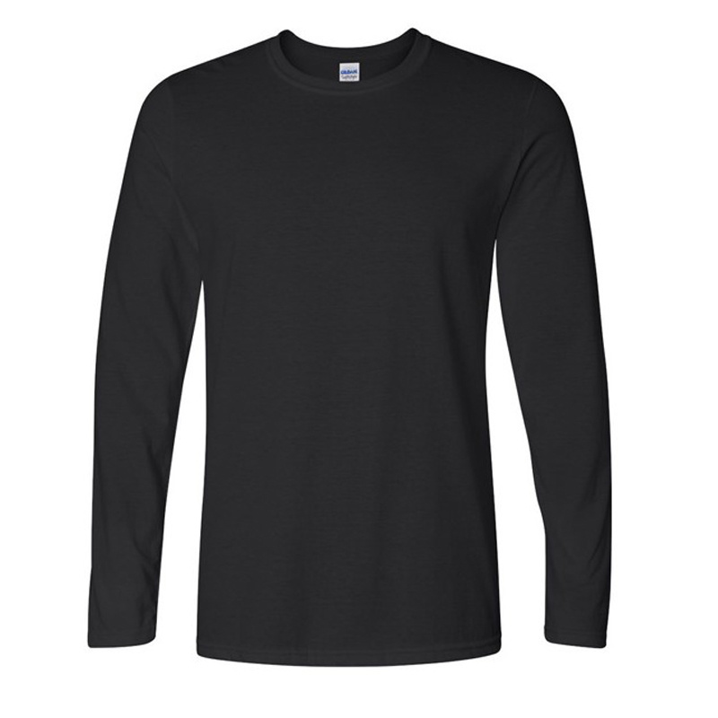 OEM Hot Sale Classic Men T Shirt Long Sleeve O Neck Mens T-Shirt Cotton Tees Tops Mens Brand Tshirt Plus Size Xs- XXL Sweatshirts