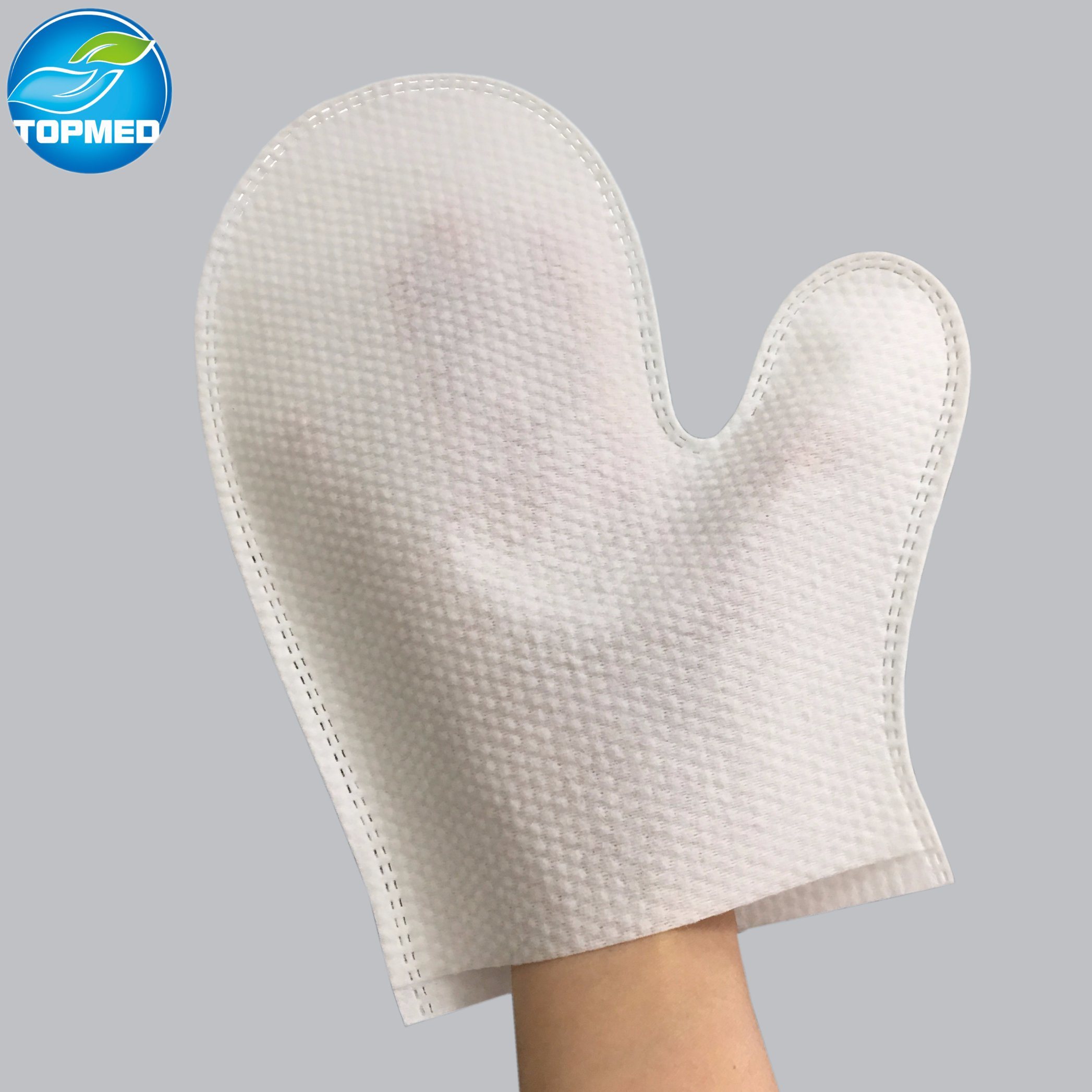 Disposable Beauty Salon Nonwoven UV Nail Gloves