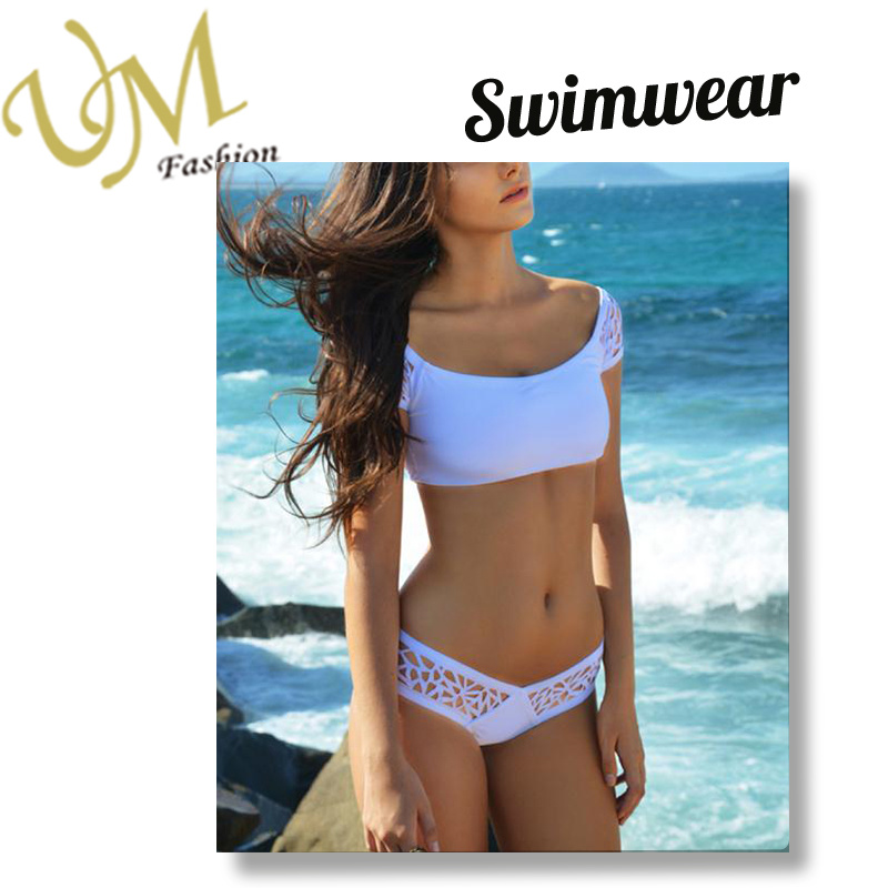 Fashion Nylon Spandex Dry Quick Swimsuit Bikini Swimwear for Women