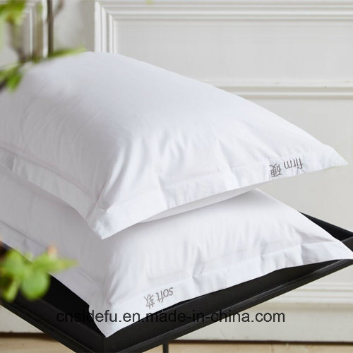 Luxury Customized Hotel Cotton Satin Pillow Case
