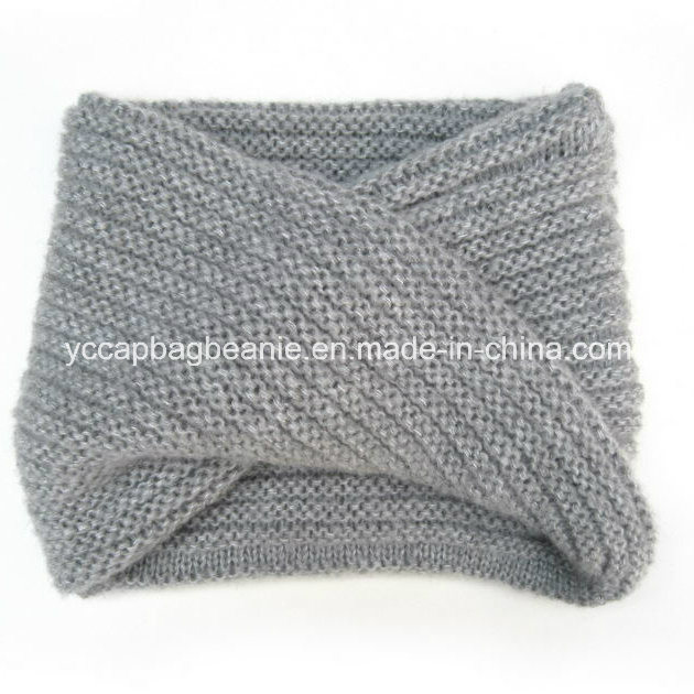 Acrylic Knitted Infinity Fashion Scarf