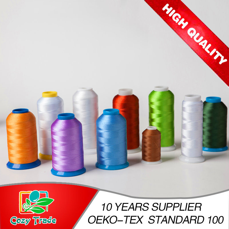 108d/2 120d/2 Polyester Embroidery Thread for Embroidery Machine, Industrial Smooth Thread Good Quality