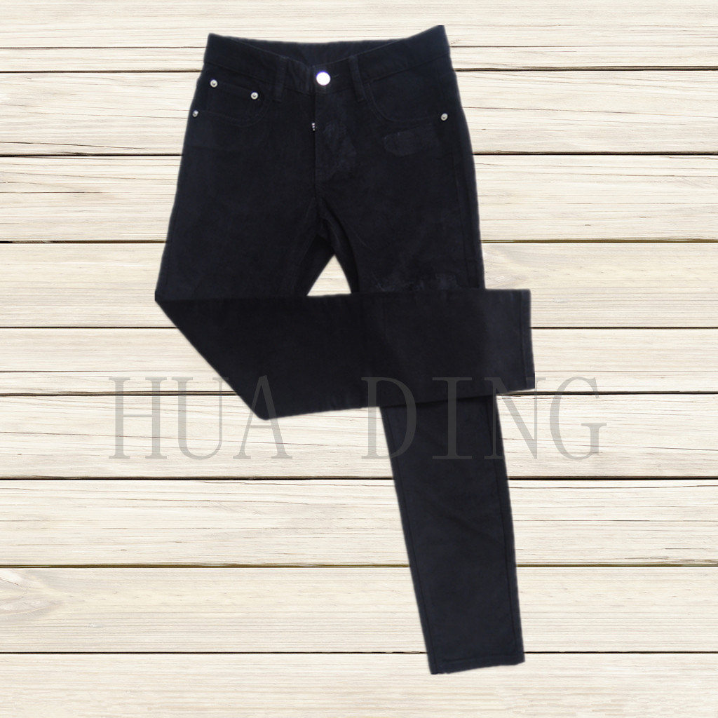 New Fashion Casual Men's Corduroy Pant in Black (HDMJ0055)