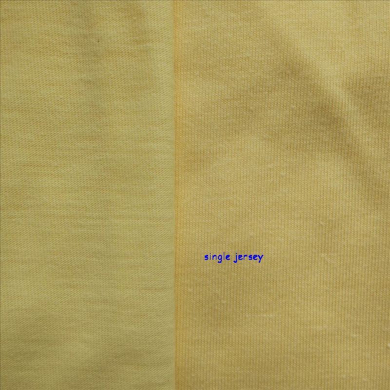 180G/M2 Polyester Cotton Single Jersey T-Shirt Fabric