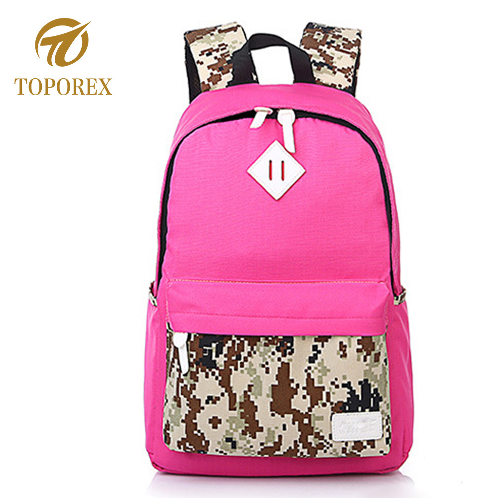 Manufacturer China Custom Teenagers Girls Sport School Laptop Backpack Bag