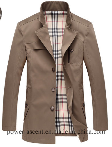 Top-Quality Men's Spring/Autumn Classic Wind-Proof Casual Jacket